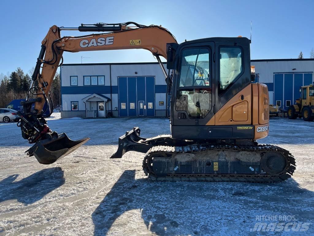 CASE CX 85 D SR Väikeekskavaatorid 7t-12t
