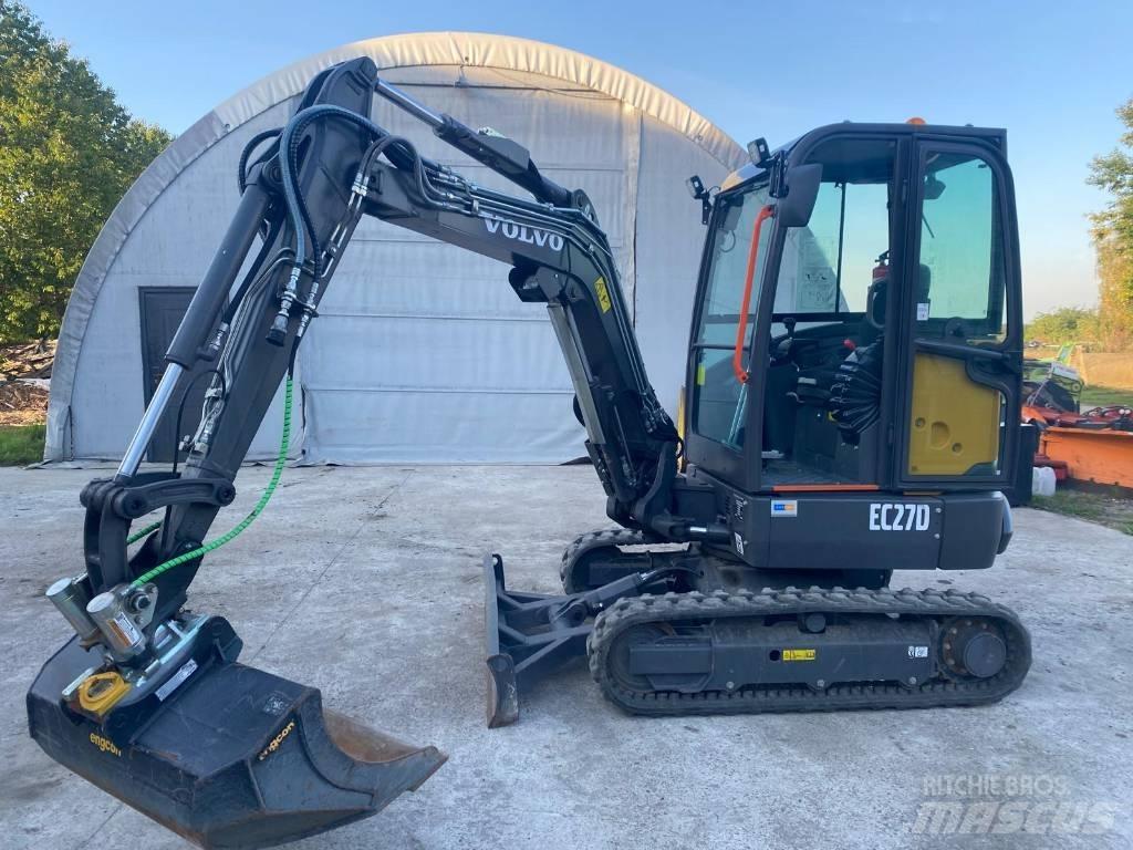 Volvo EC 27 D Miniekskavaatorid < 7 t