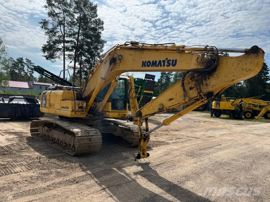 Komatsu PC 210 LC-8 Roomikekskavaatorid