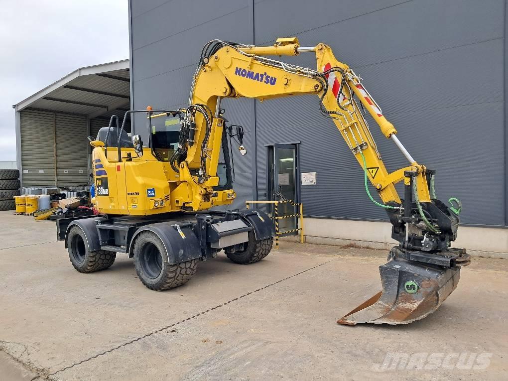 Komatsu PW138MR-11E0 Ratasekskavaatorid