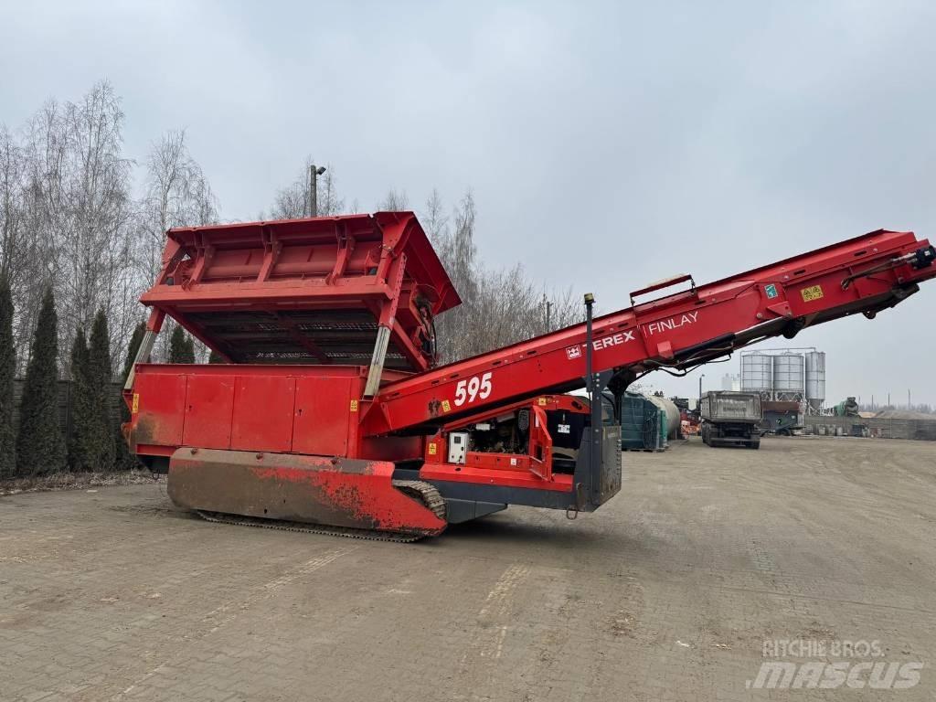 Terex Finlay 595 Iseliikuvad sõelad