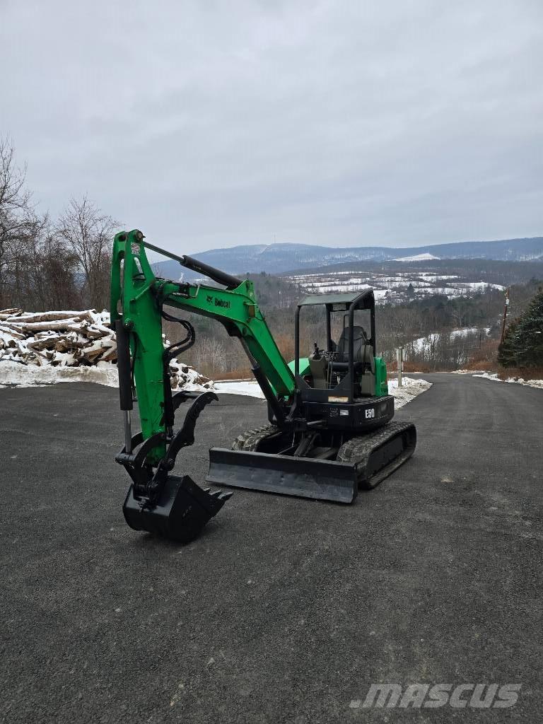 Bobcat E 50 Miniekskavaatorid < 7 t