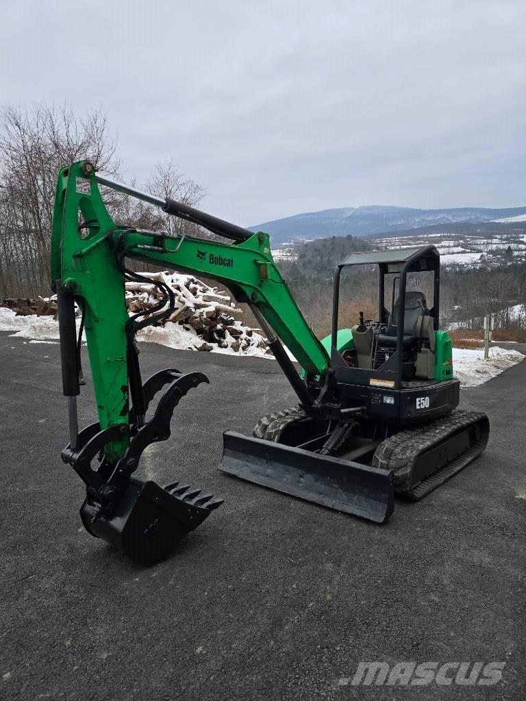 Bobcat E 50 Miniekskavaatorid < 7 t