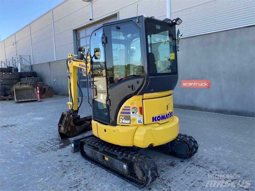 Komatsu PC24MR-5 Ratasekskavaatorid