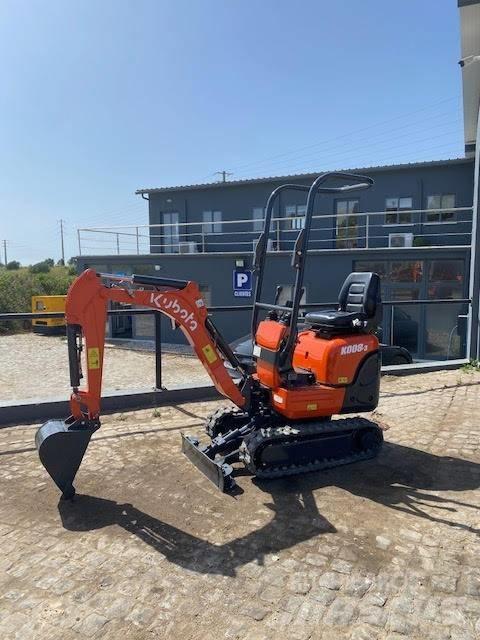 Kubota K 008-3 Miniekskavaatorid < 7 t