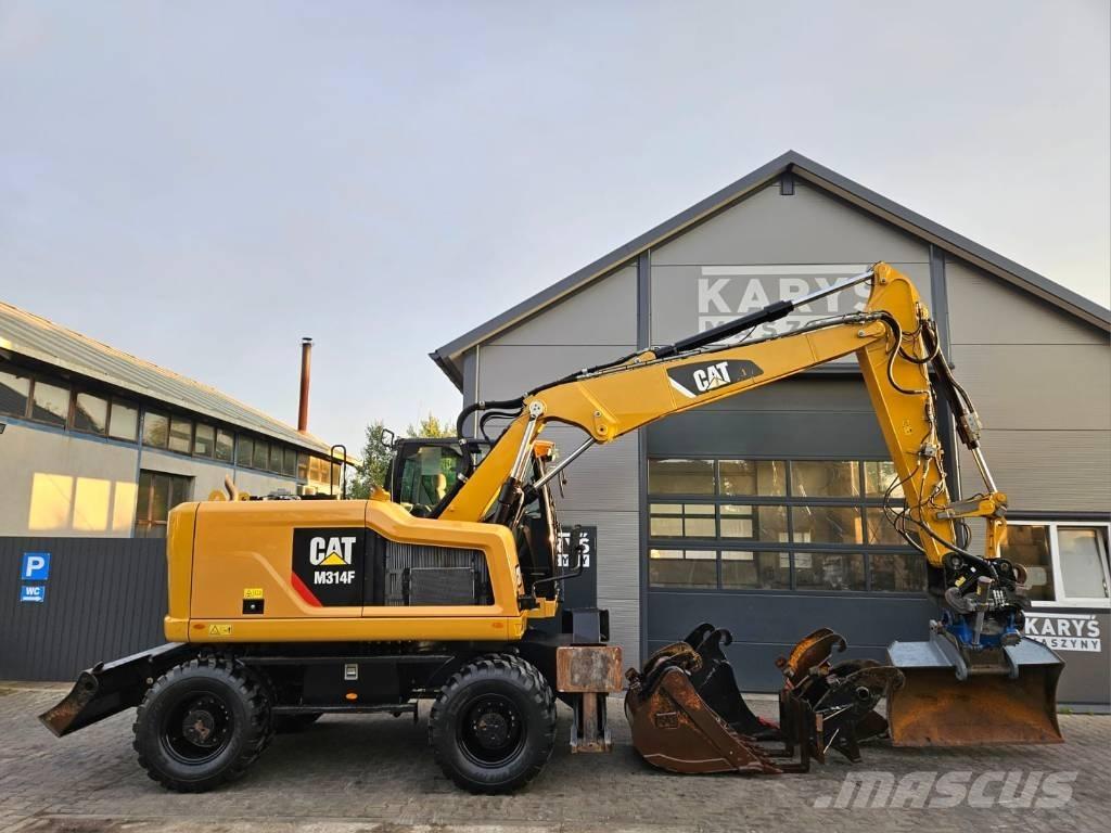 CAT M 314 Ratasekskavaatorid