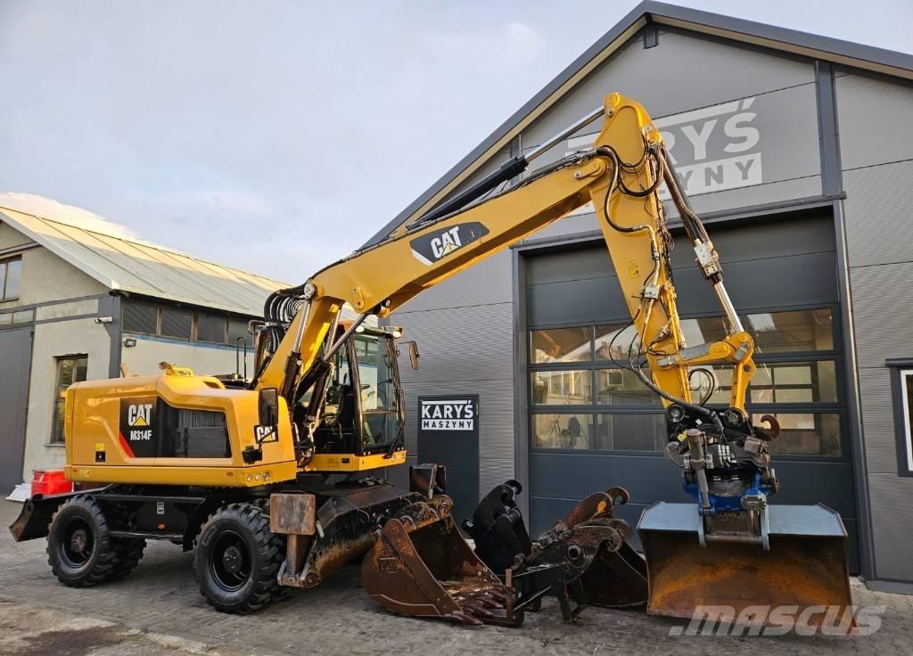 CAT M 314 Ratasekskavaatorid