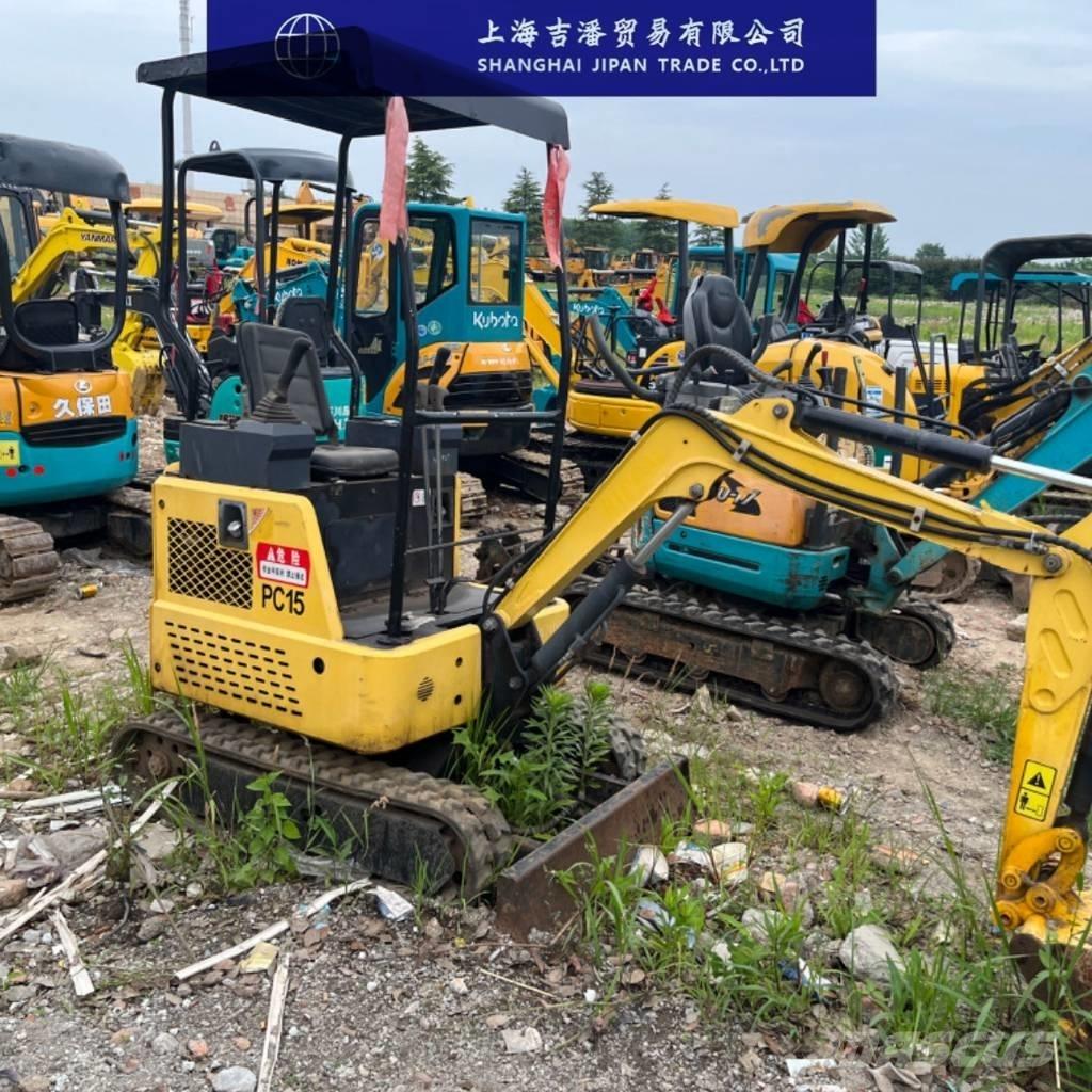 Komatsu PC 15 Roomikekskavaatorid