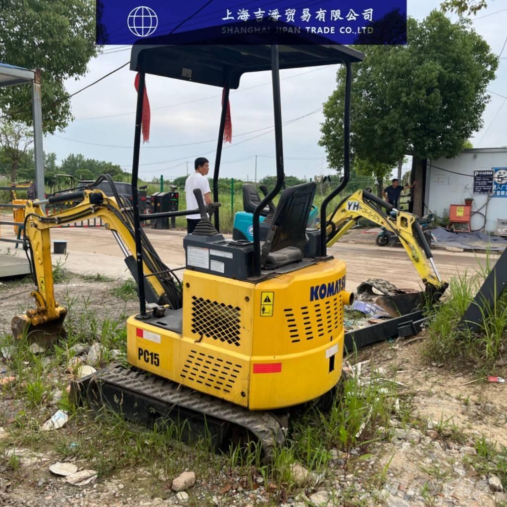 Komatsu PC 15 Roomikekskavaatorid