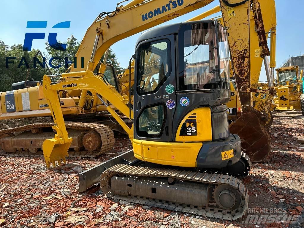 Komatsu PC 35 MR Miniekskavaatorid < 7 t