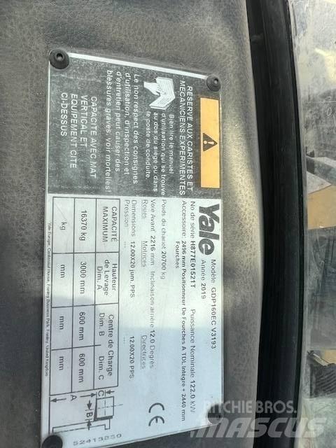 Yale GDP 160 EC Diiseltõstukid