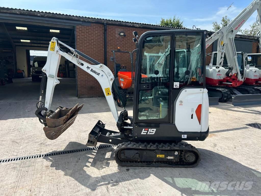 Bobcat E 19 Miniekskavaatorid < 7 t