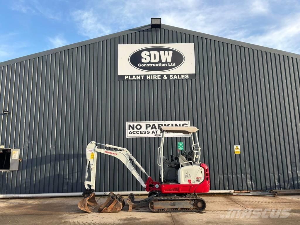 Takeuchi TB 216 Miniekskavaatorid < 7 t
