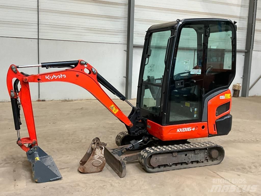 Kubota KX 016-4 Miniekskavaatorid < 7 t