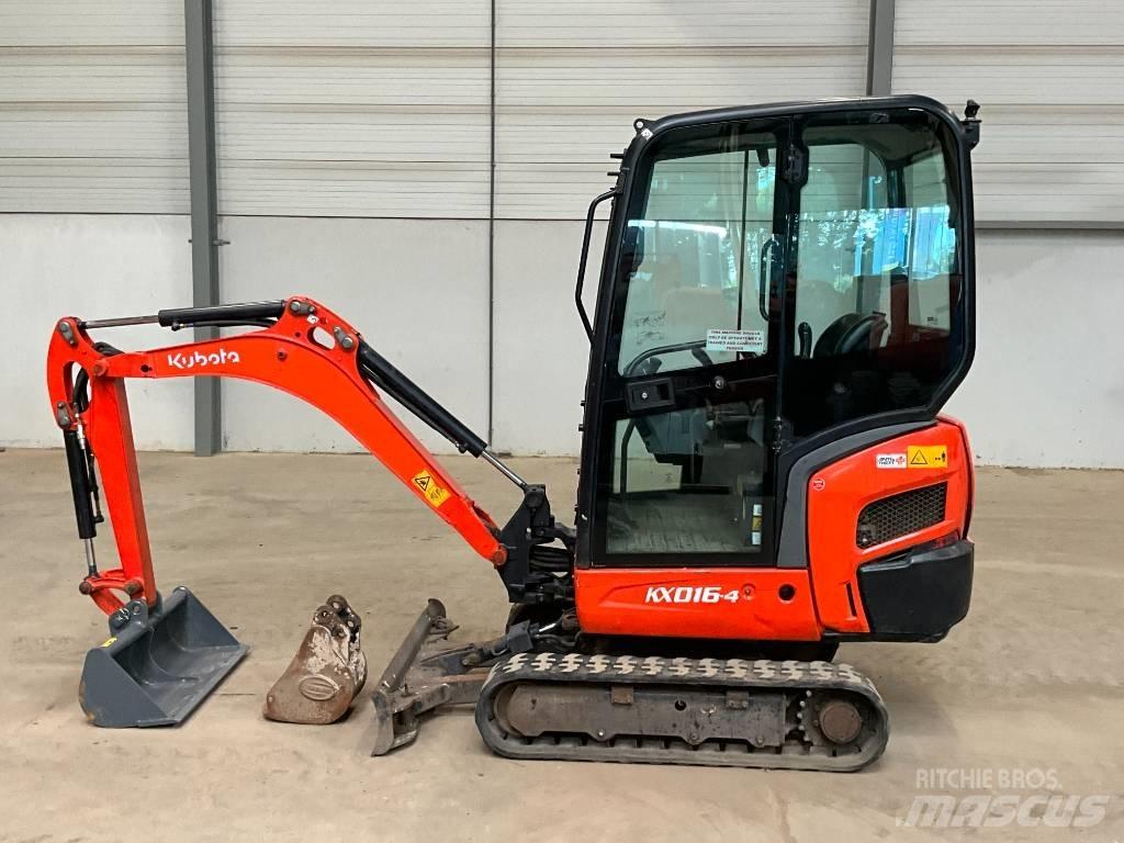 Kubota KX 016-4 Miniekskavaatorid < 7 t