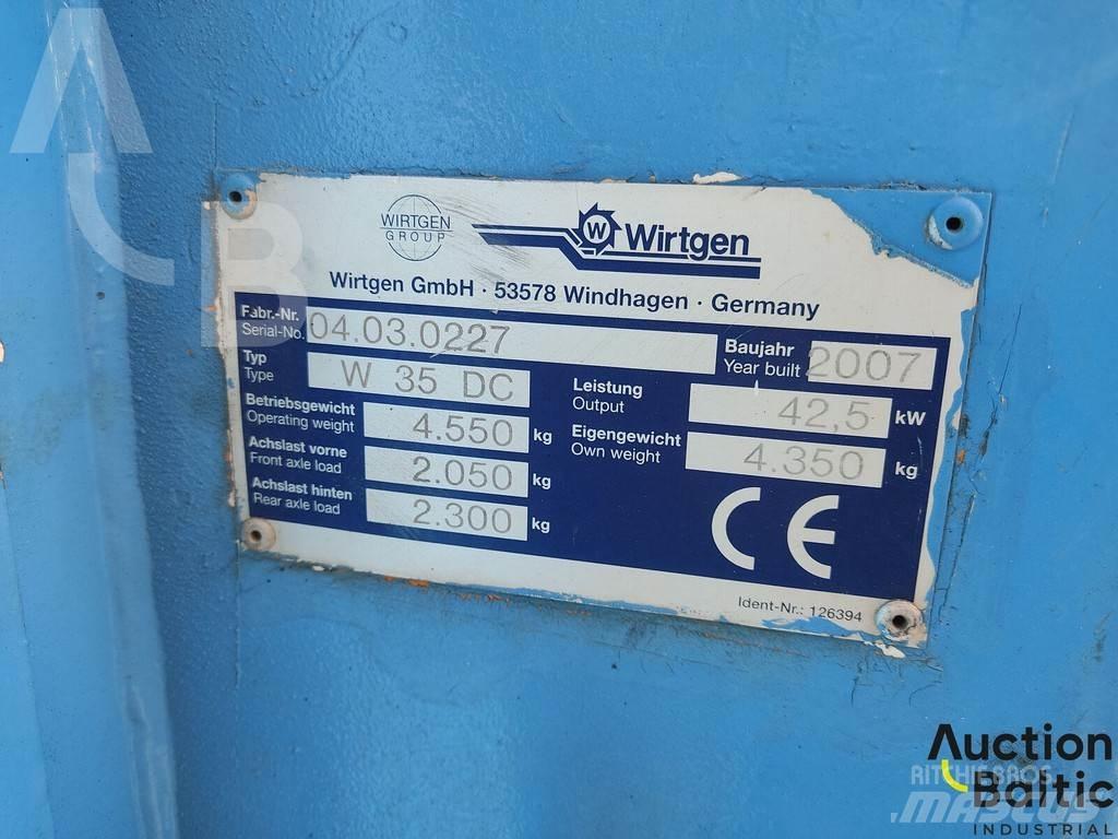 Wirtgen W35DC Asfaldi külmfreesimise masinad