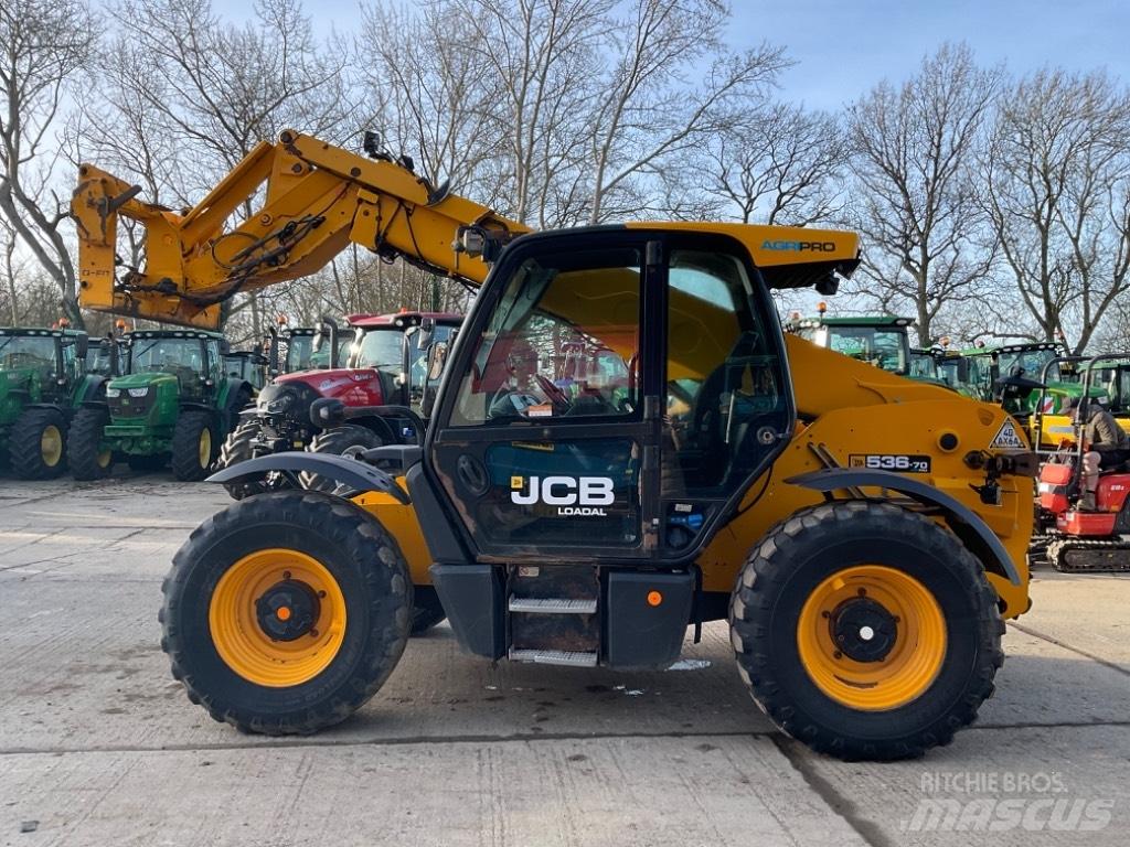 JCB 536-70 AGRI PRO Põllumajanduslikud teleskoopkäitlejad