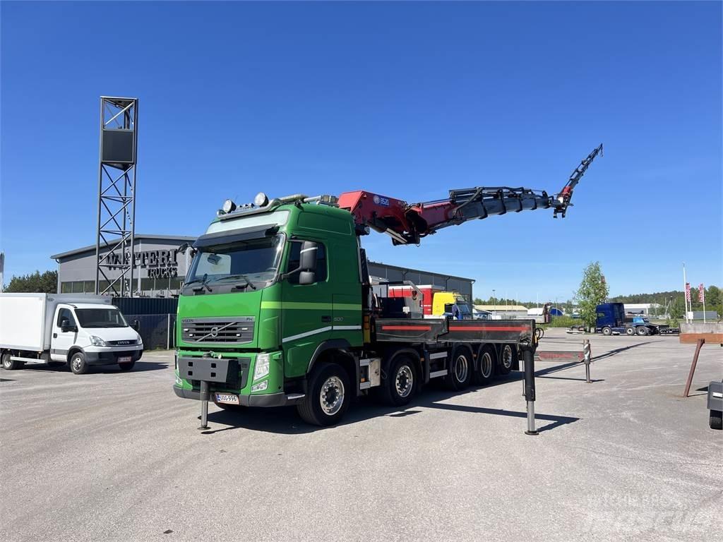 Volvo FH 500 10X4 Kraanaga veokid
