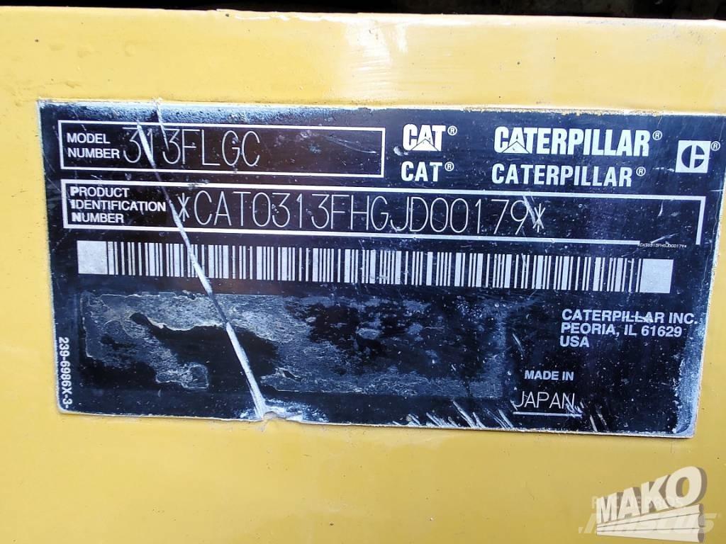 CAT 313 F LGC Roomikekskavaatorid