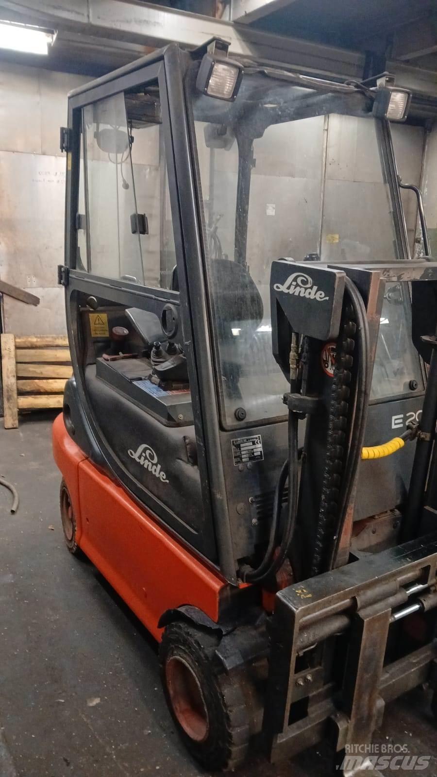 Linde E20P-02 Elektritõstukid