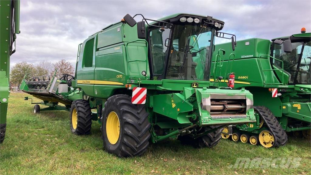John Deere C 670 Teraviljakombainid