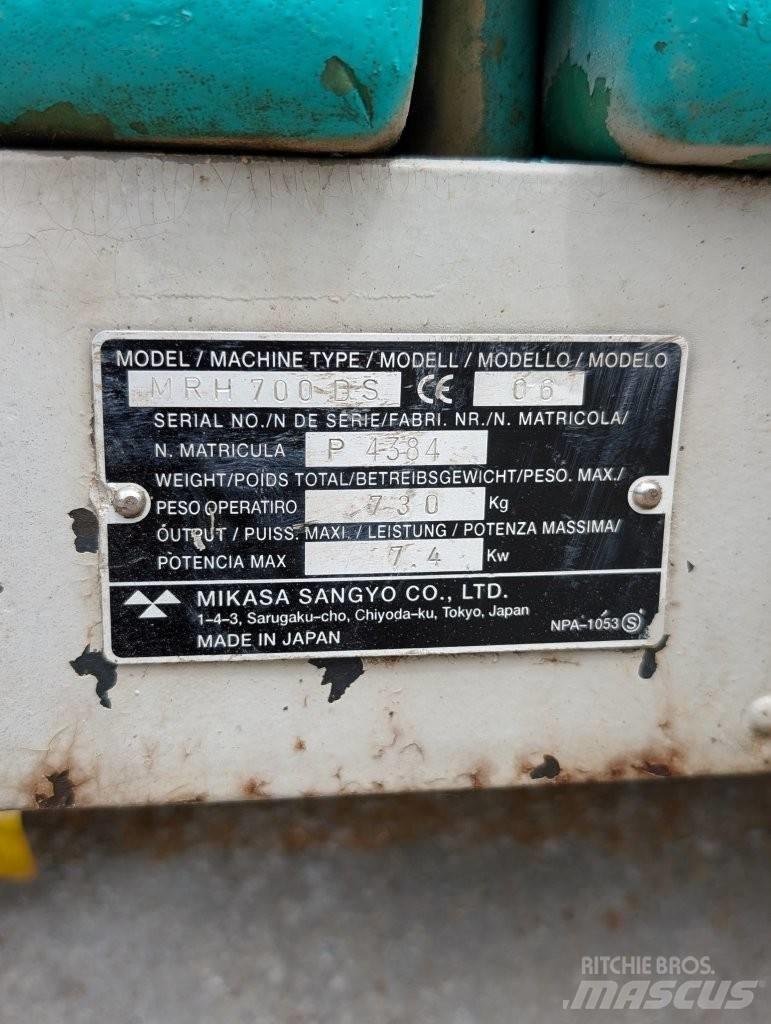 Mikasa MRH 700 DS Pinnasetihendajad