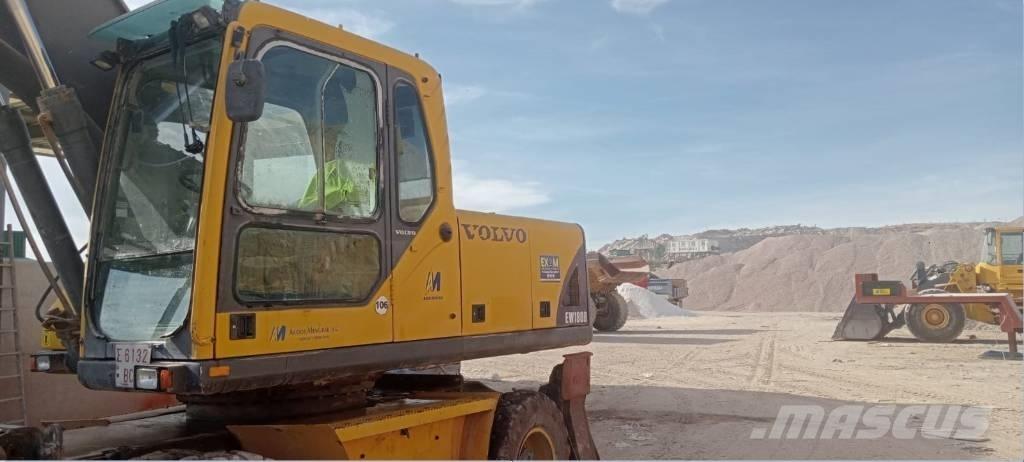Volvo 180 Giratoria Ratasekskavaatorid