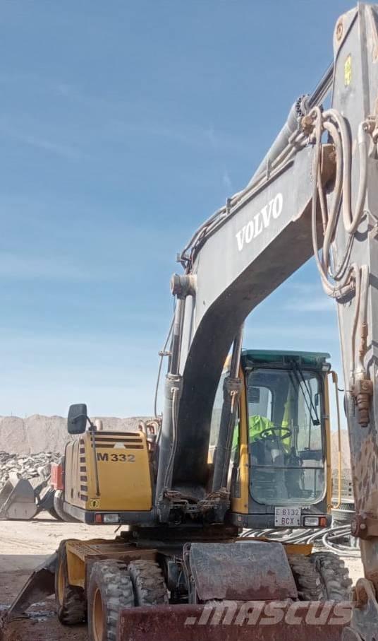 Volvo 180 Giratoria Ratasekskavaatorid