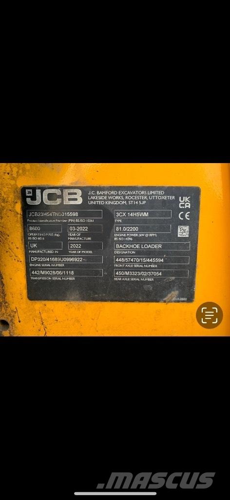 JCB 3 CX Ekskavaatorlaadurid
