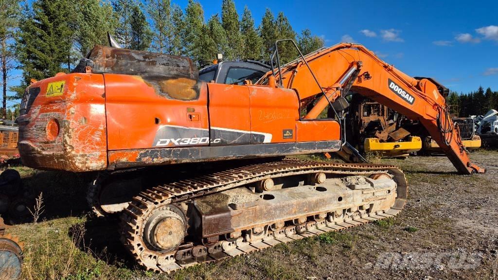 Doosan DX 380 LC Roomikekskavaatorid