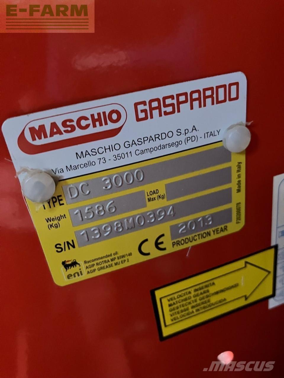 Maschio DC 3000 Randaalid/mullafreesid