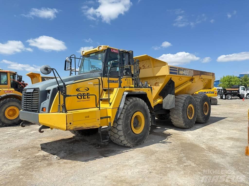Komatsu HM400-5 Liigendraamiga pinnaseveokid