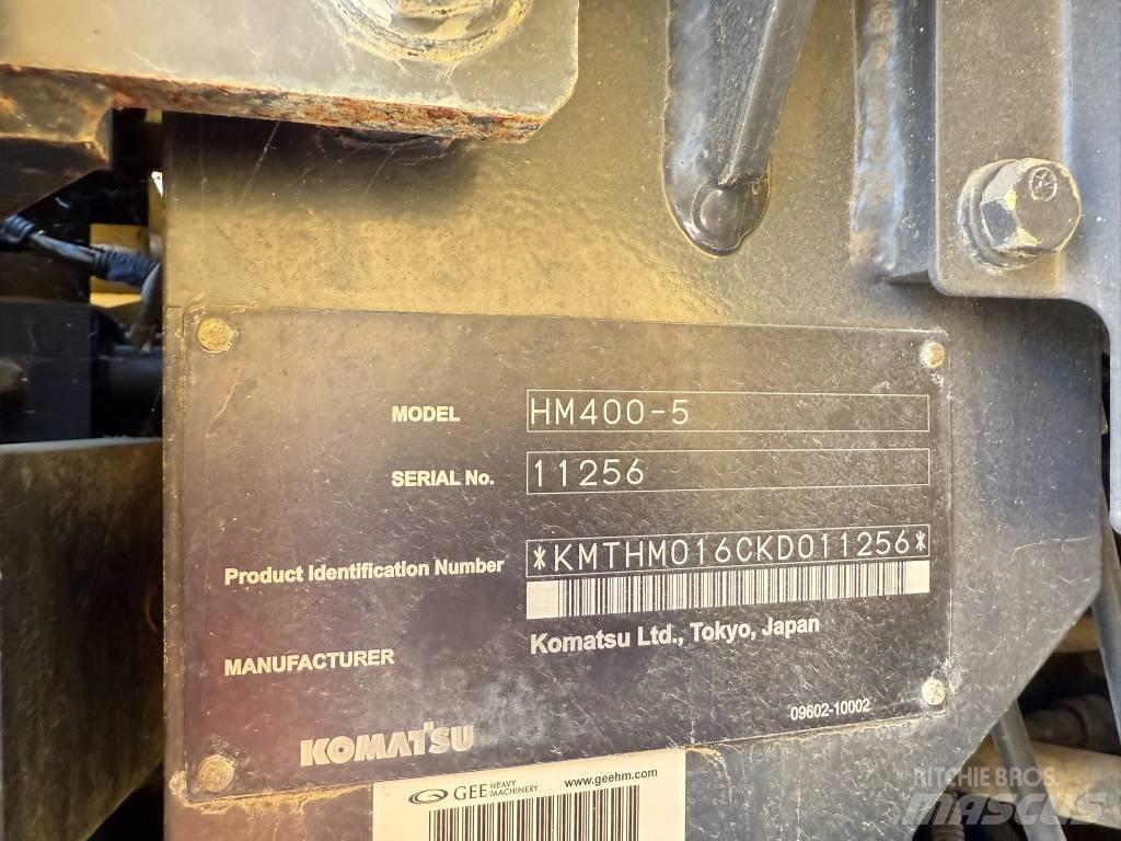 Komatsu HM400-5 Liigendraamiga pinnaseveokid