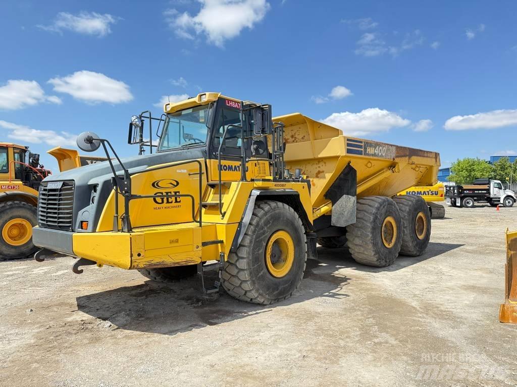 Komatsu HM400-5 Liigendraamiga pinnaseveokid