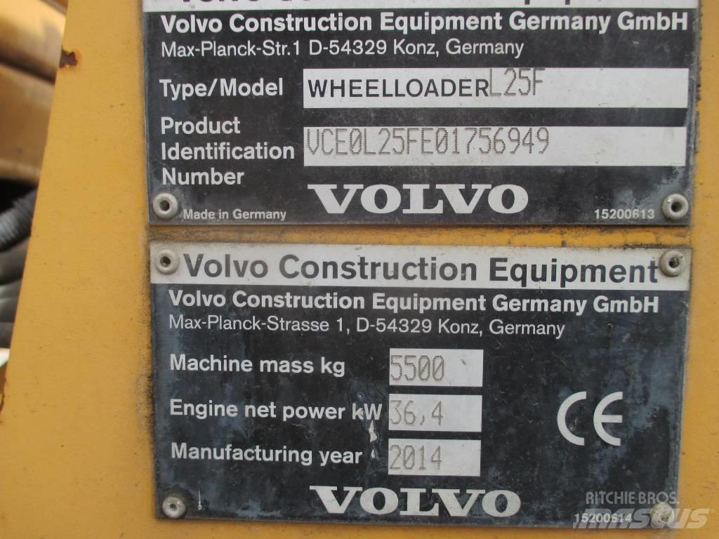 Volvo L 25 F Rataslaadurid