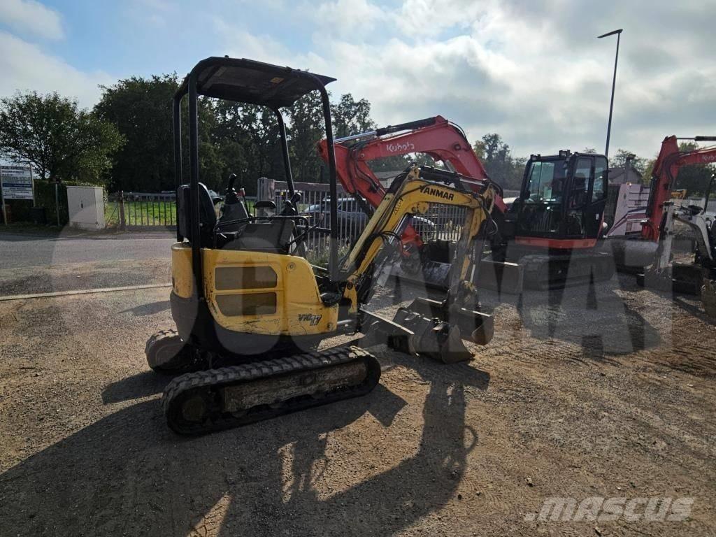 Yanmar Vio 17 Miniekskavaatorid < 7 t