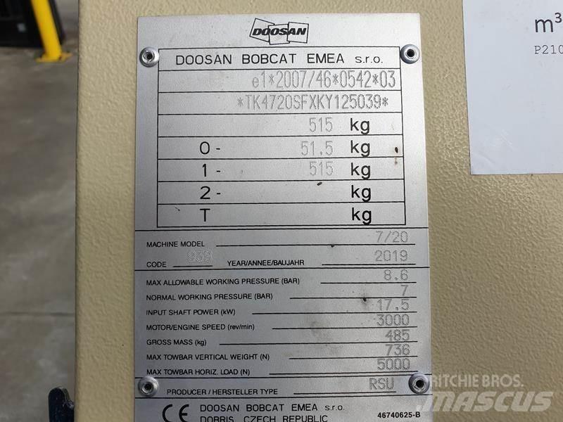 Doosan 7 / 20 Kompressorid