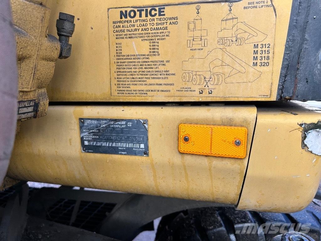 CAT M312 Rataslaadurid