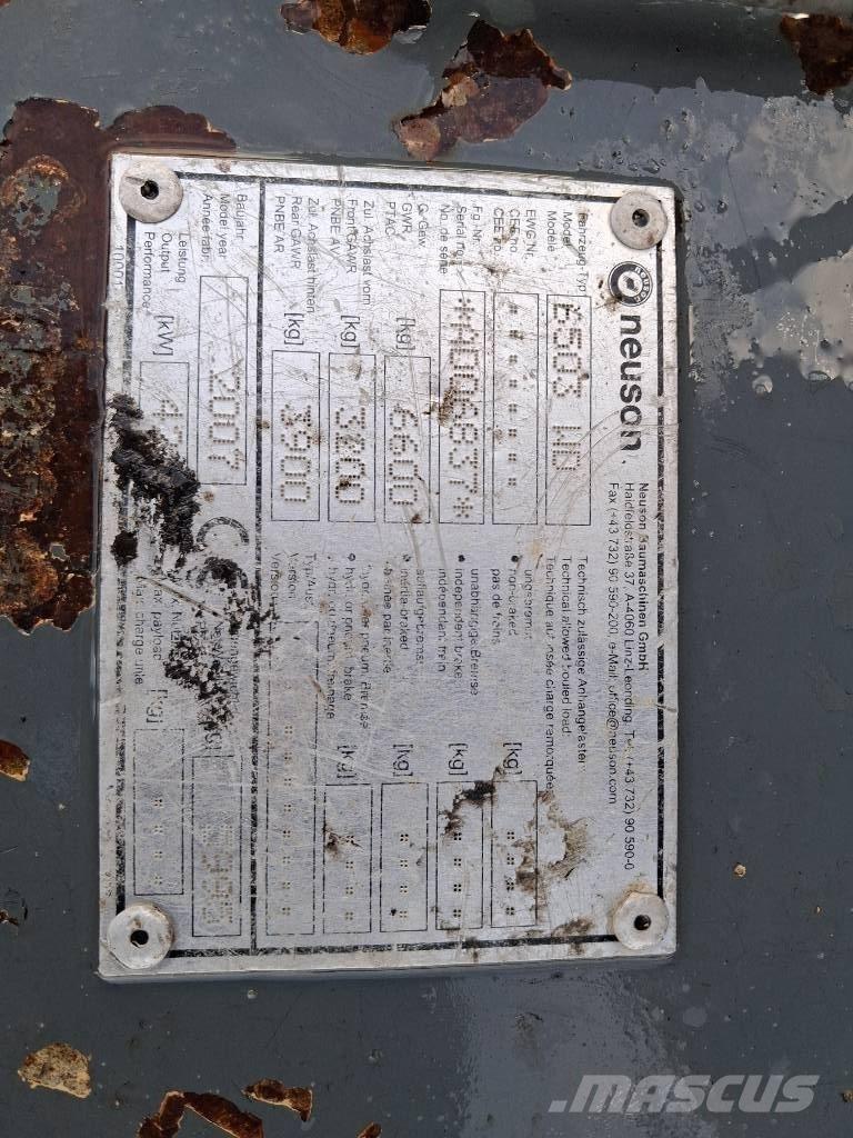 Neuson 6503 WD Ratasekskavaatorid