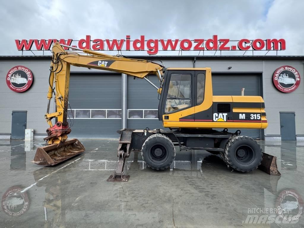 CAT M 315 Ratasekskavaatorid