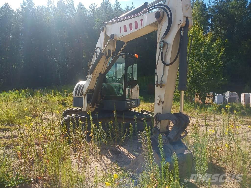 Terex TC 125 Väikeekskavaatorid 7t-12t