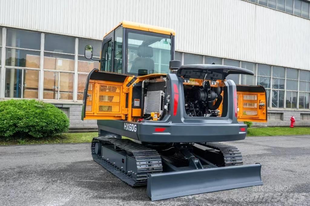 Hyundai HX 60 Ratasekskavaatorid