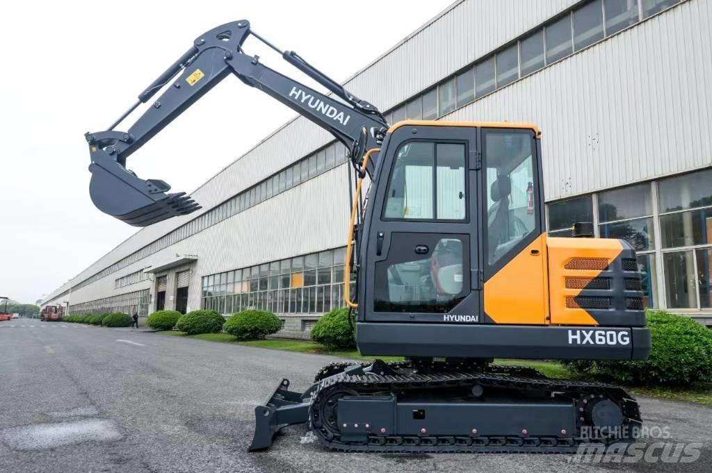 Hyundai HX 60 Ratasekskavaatorid