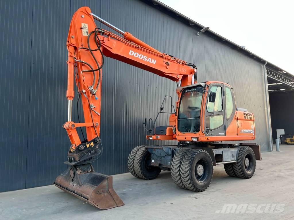 Doosan DX170W Ratasekskavaatorid
