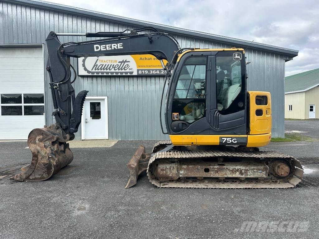 John Deere 75G Roomikekskavaatorid