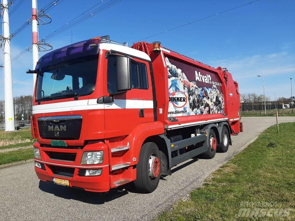 MAN tga 26.320 Prügiautod