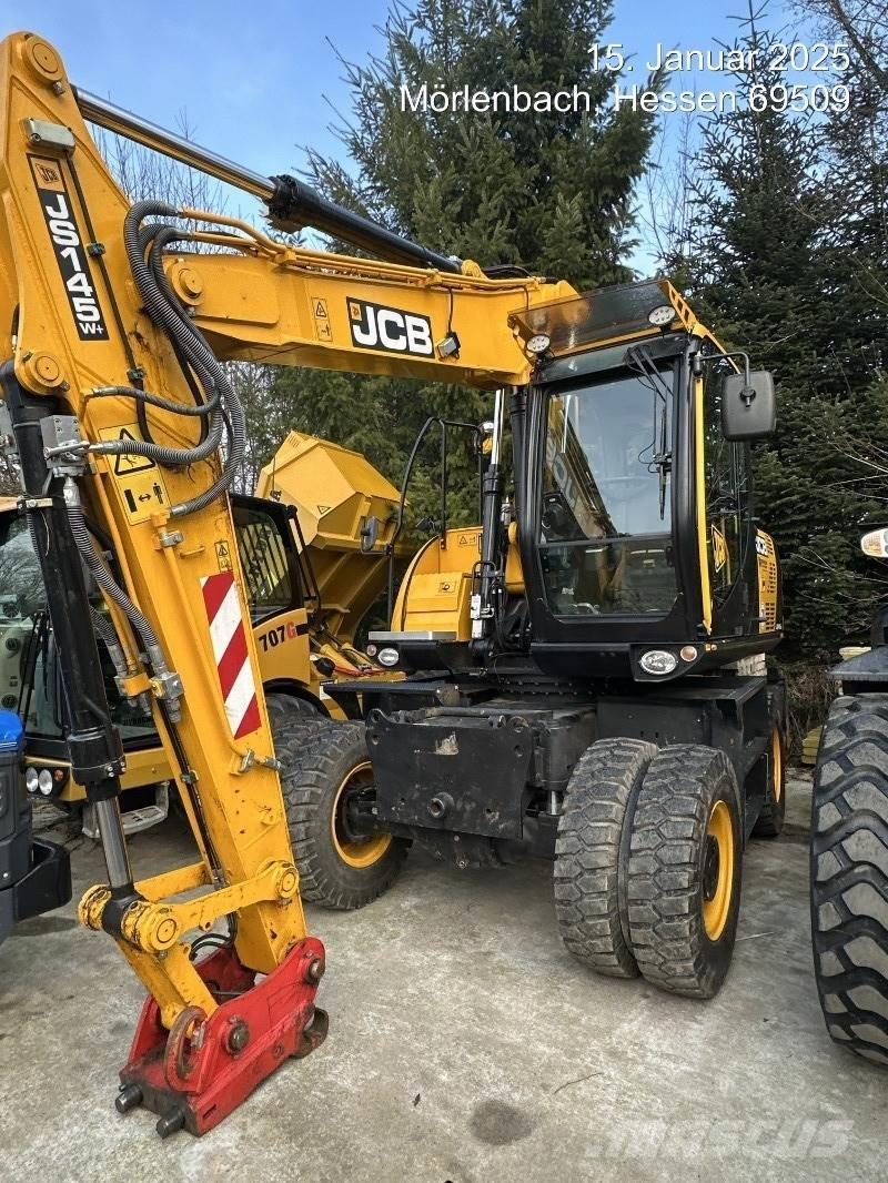 JCB JS145W PLUS Ratasekskavaatorid