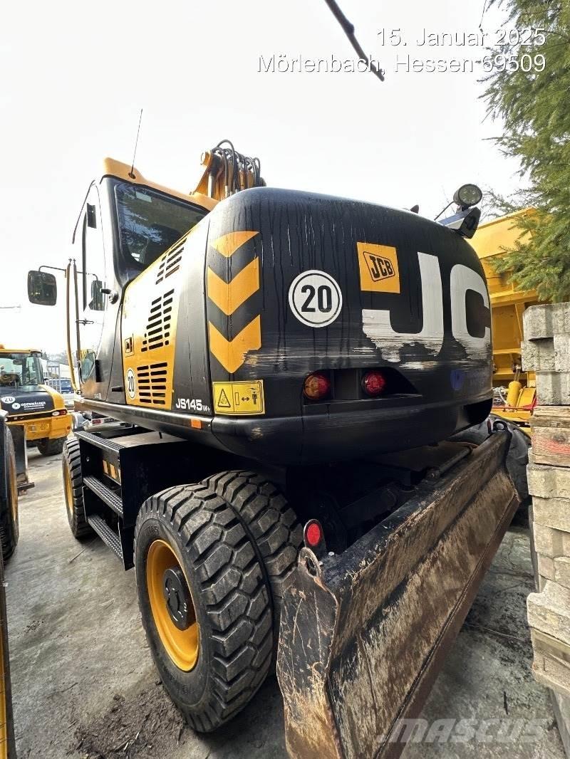 JCB JS145W PLUS Ratasekskavaatorid