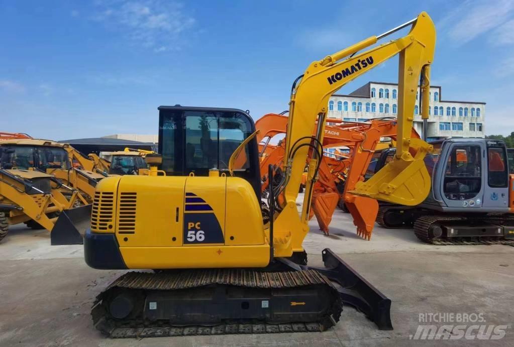 Komatsu PC 56 Roomikekskavaatorid