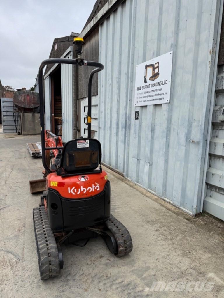 Kubota U 10 Miniekskavaatorid < 7 t